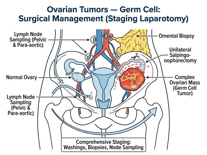 Ovarian Tumors — Germ Cell diagram