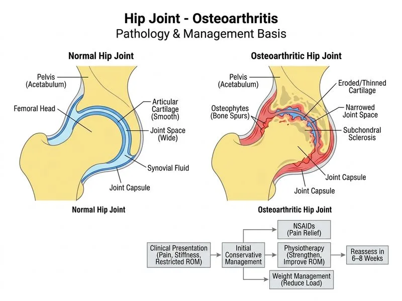 Hip Joint diagram