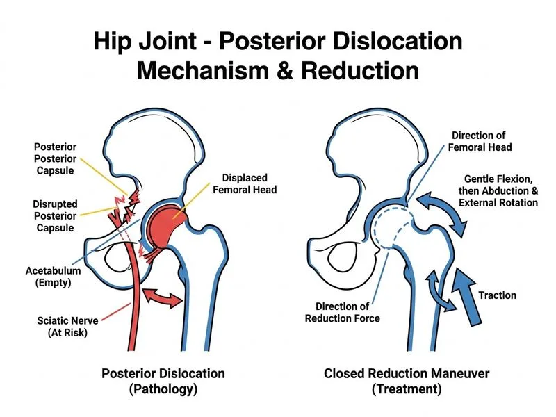 Hip Joint diagram