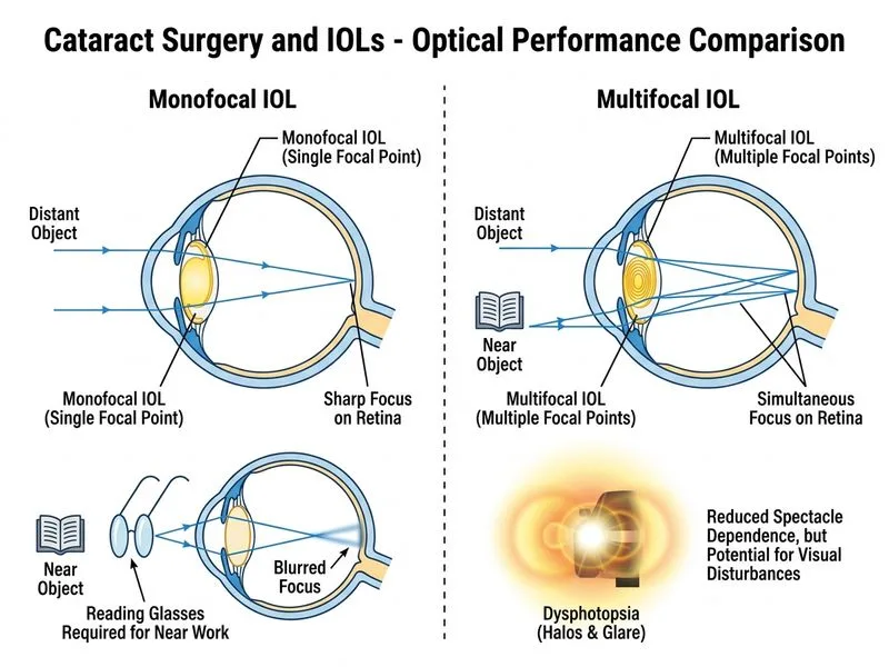 Cataract Surgery and IOLs diagram