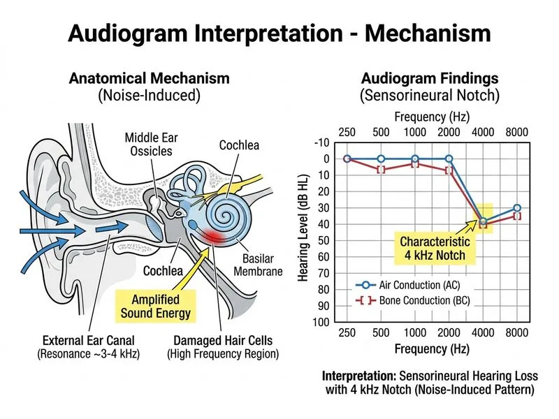 Audiogram Interpretation diagram