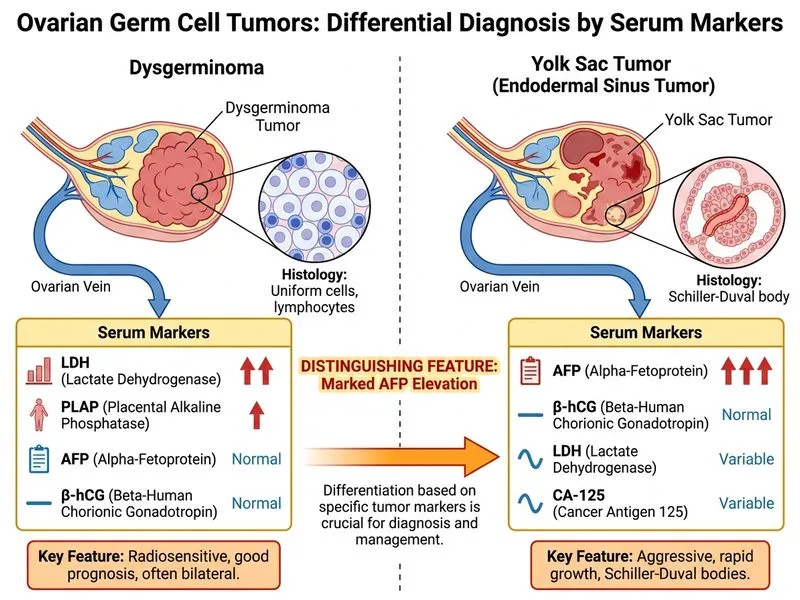 Ovarian Tumors — Germ Cell diagram