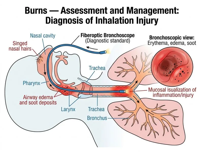Burns — Assessment and Management diagram