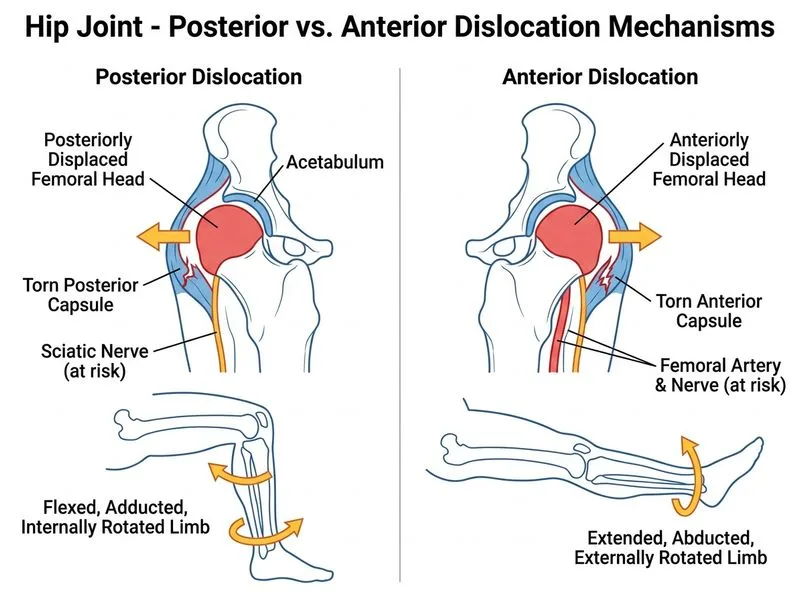 Hip Joint diagram