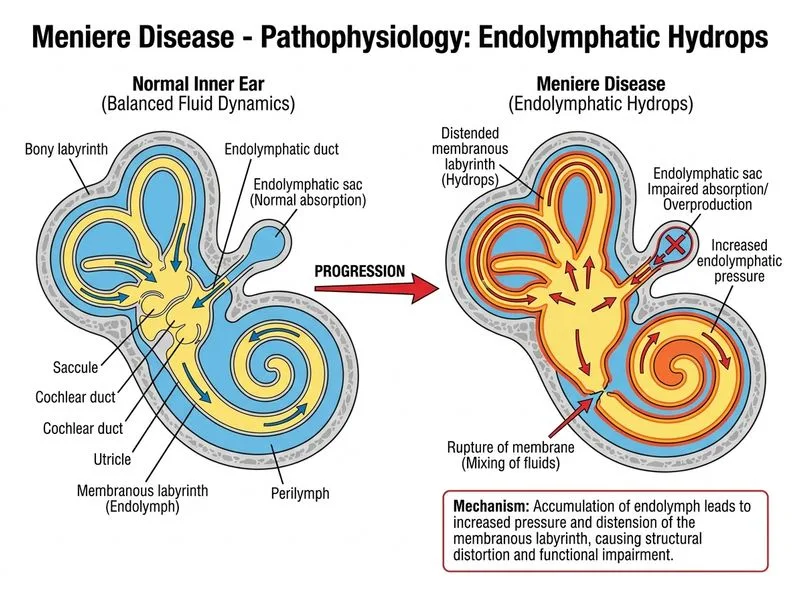 Meniere Disease diagram
