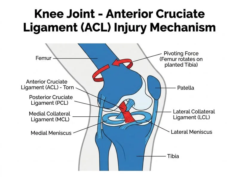 Knee Joint diagram