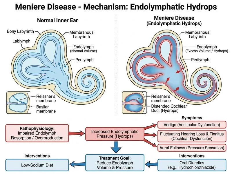 Meniere Disease diagram