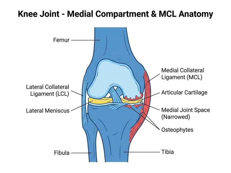 Knee Joint diagram