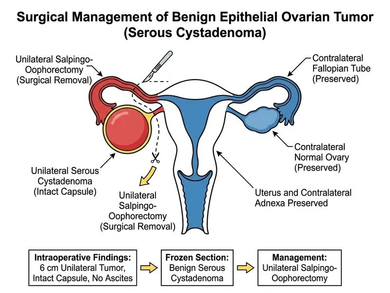 Ovarian Tumors — Epithelial diagram
