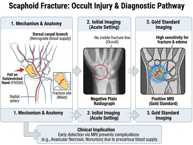 Scaphoid Fracture diagram