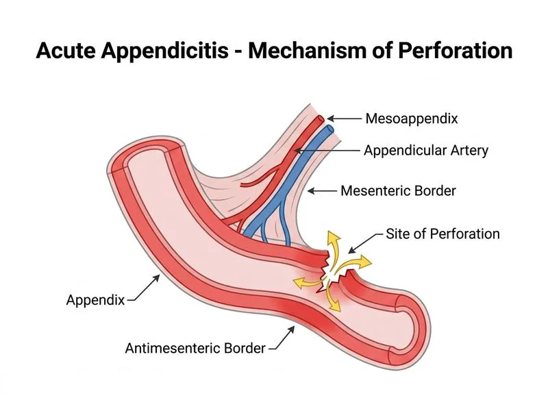 Acute Appendicitis diagram