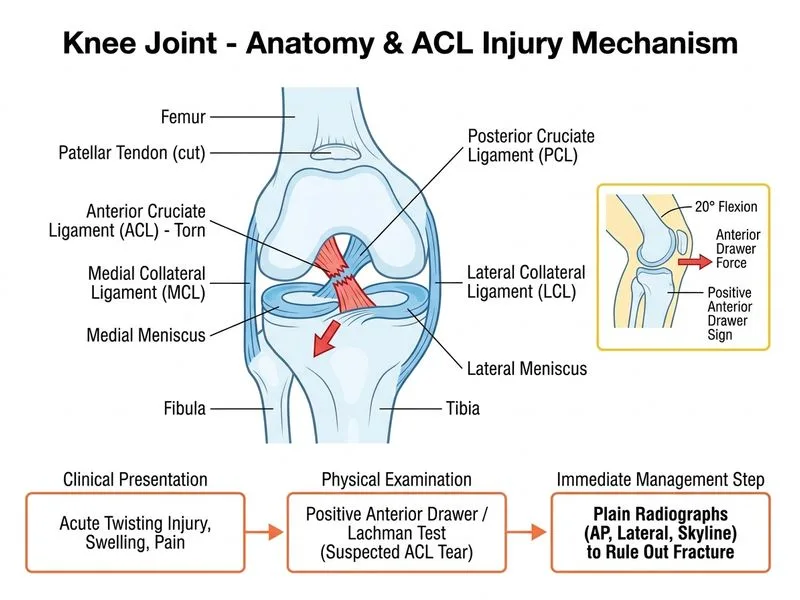 Knee Joint diagram