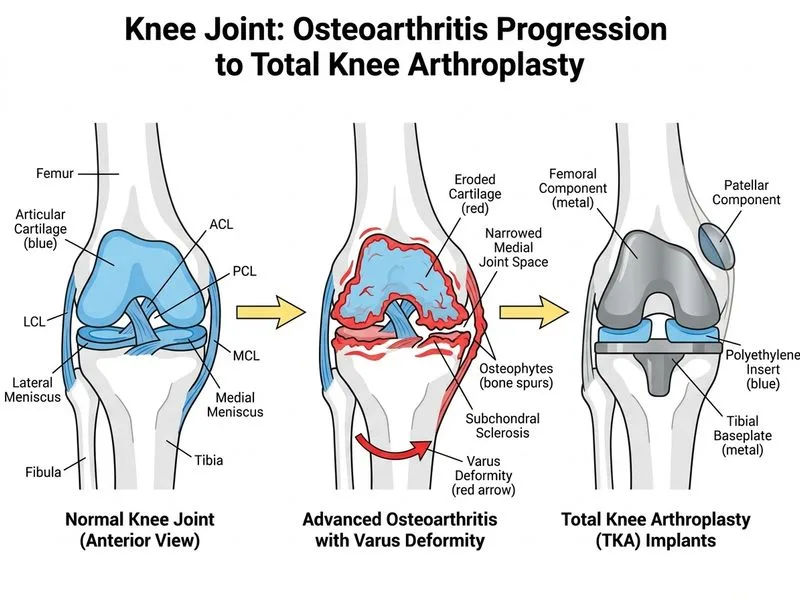 Knee Joint diagram
