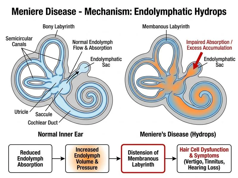 Meniere Disease diagram