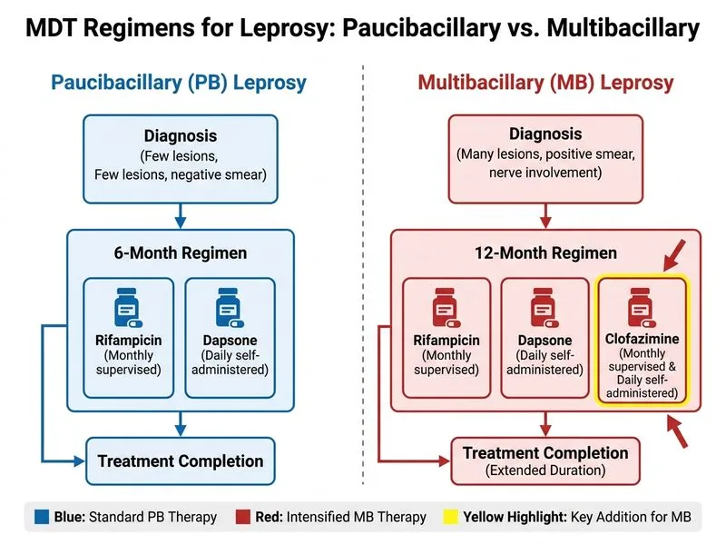 MDT Regimens diagram