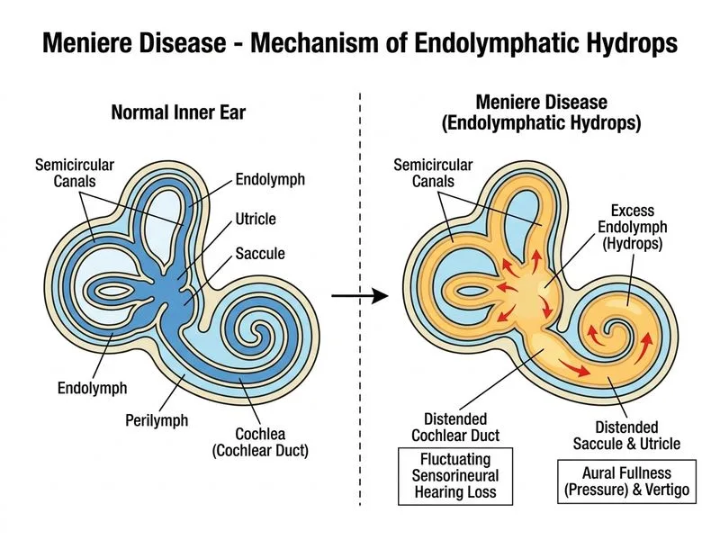 Meniere Disease diagram