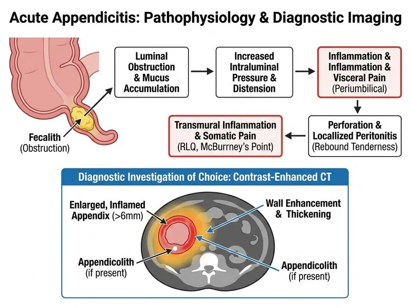 Acute Appendicitis diagram
