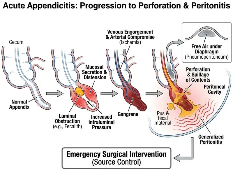 Acute Appendicitis diagram