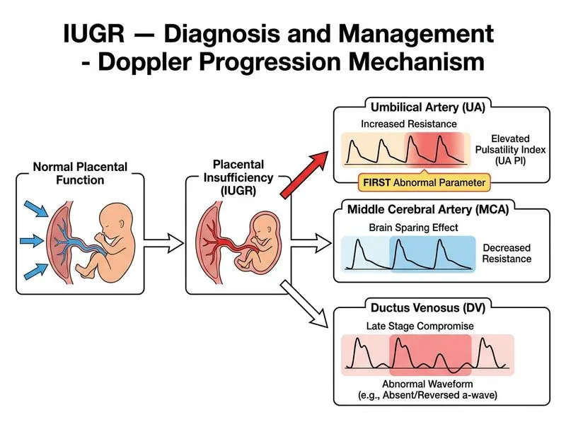 IUGR — Diagnosis and Management diagram