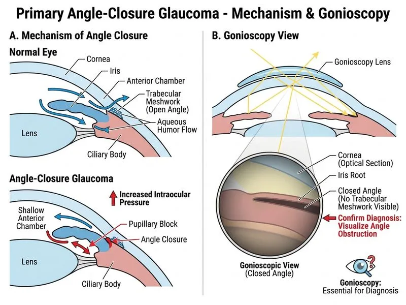 Primary Angle-Closure Glaucoma diagram