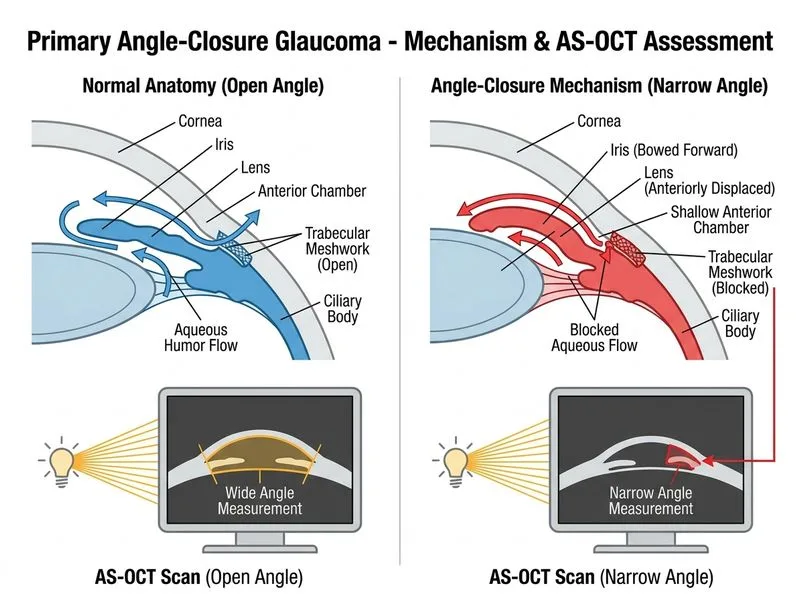 Primary Angle-Closure Glaucoma diagram