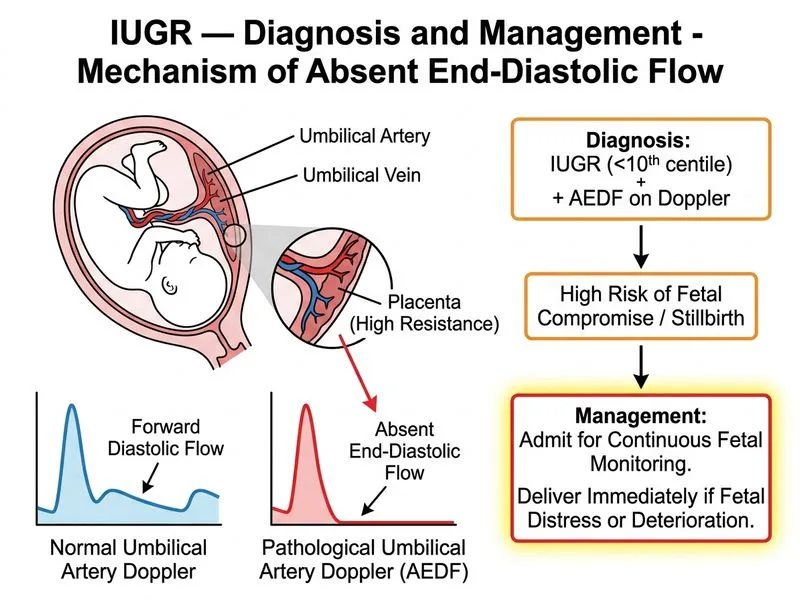 IUGR — Diagnosis and Management diagram