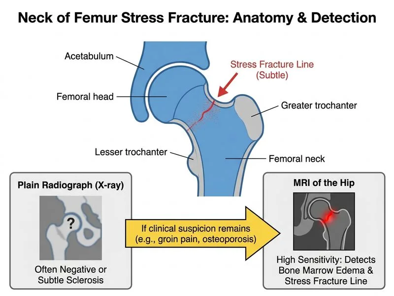 Neck of Femur Fracture diagram