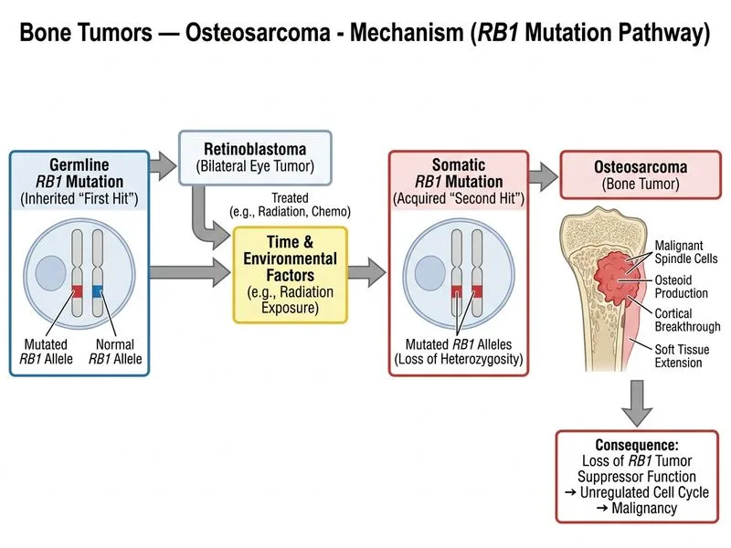 Bone Tumors — Osteosarcoma diagram