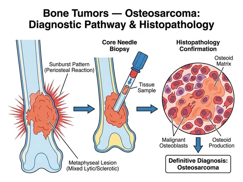 Bone Tumors — Osteosarcoma diagram