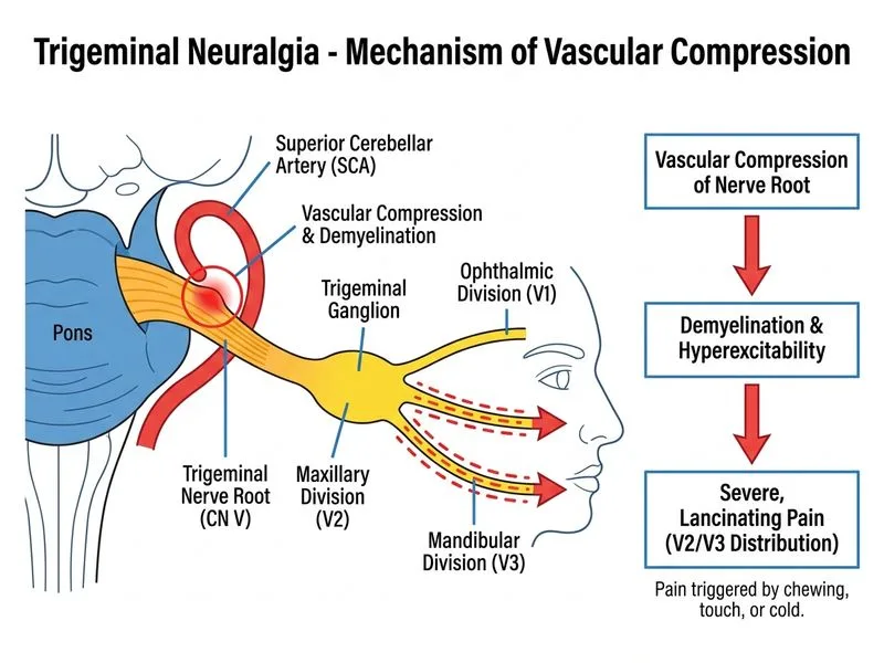 Trigeminal Nerve diagram