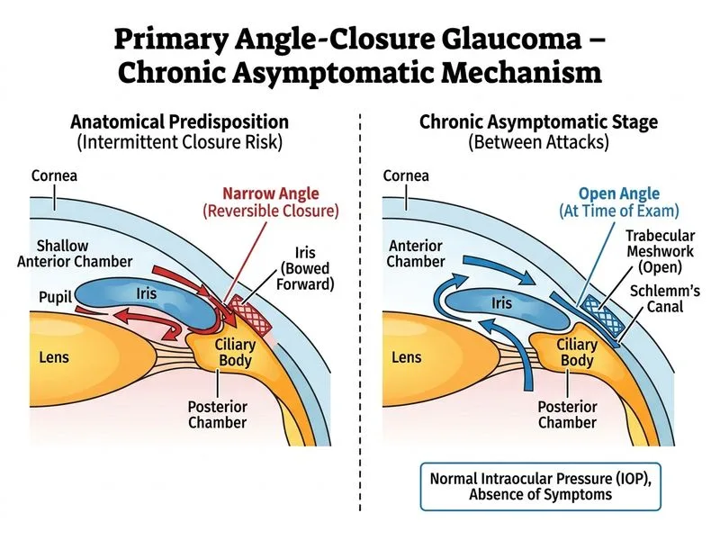 Primary Angle-Closure Glaucoma diagram