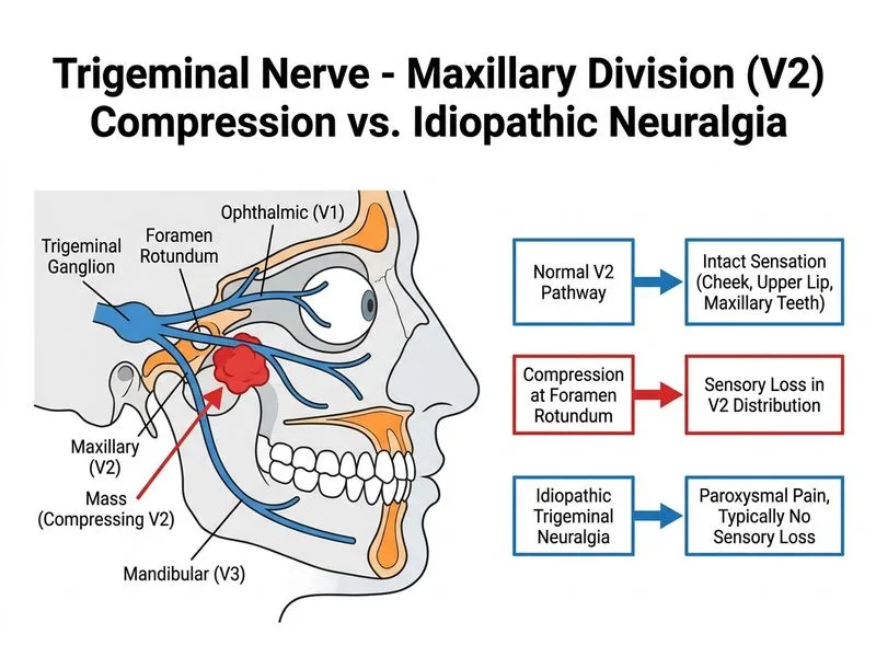 Trigeminal Nerve diagram