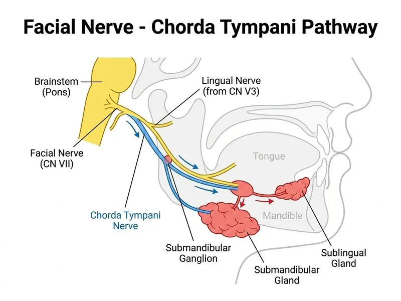 Facial Nerve diagram