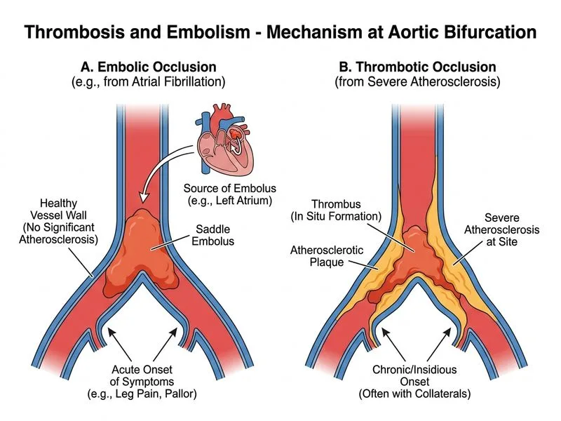 Thrombosis and Embolism diagram