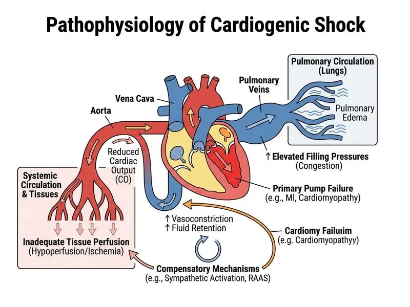 Shock — Types and Mechanisms diagram