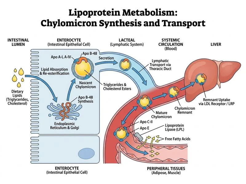Lipoprotein Metabolism and Dyslipidemias diagram