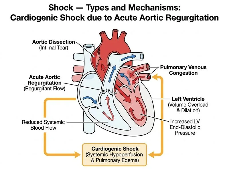 Shock — Types and Mechanisms diagram