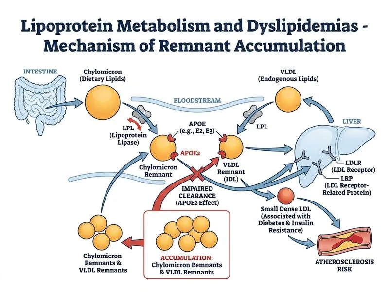 Lipoprotein Metabolism and Dyslipidemias diagram