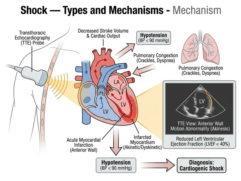 Shock — Types and Mechanisms diagram