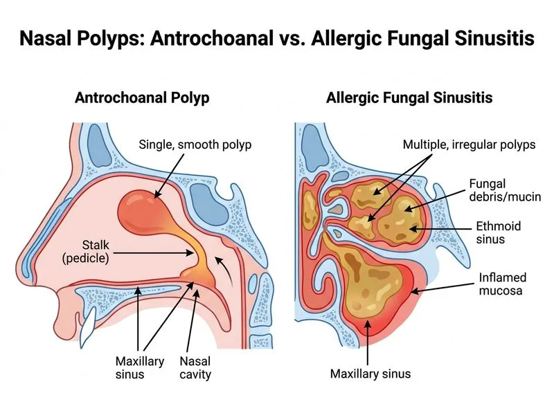 Nasal Polyps diagram