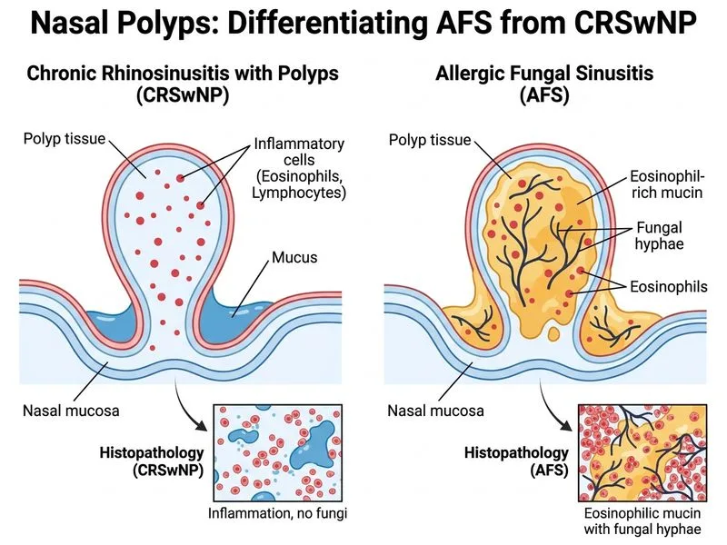 Nasal Polyps diagram