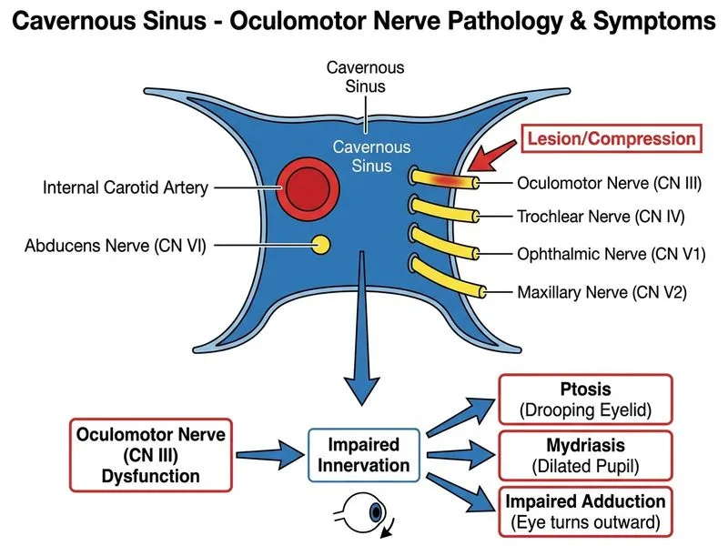 Cavernous Sinus diagram