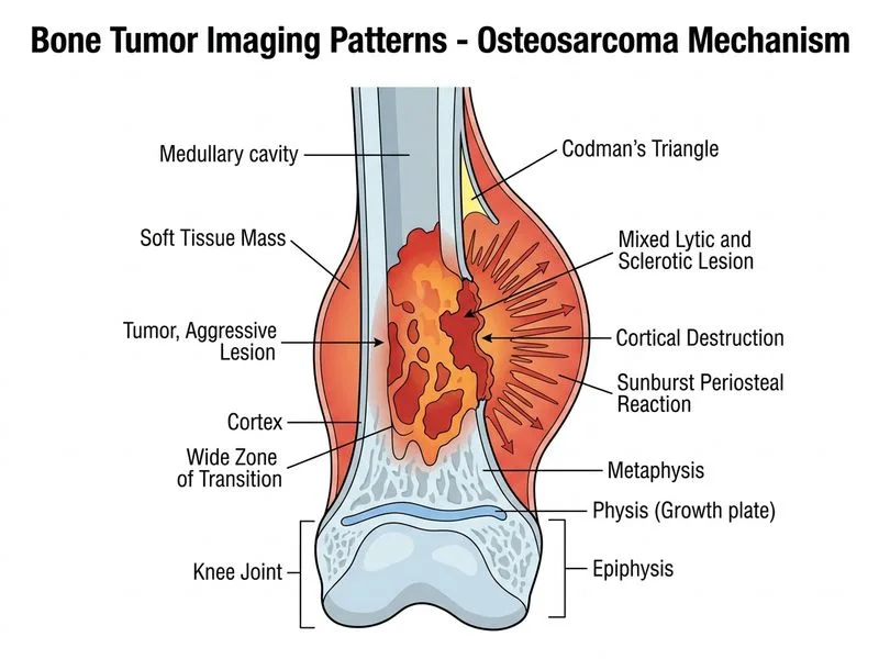 Bone Tumor Imaging Patterns diagram