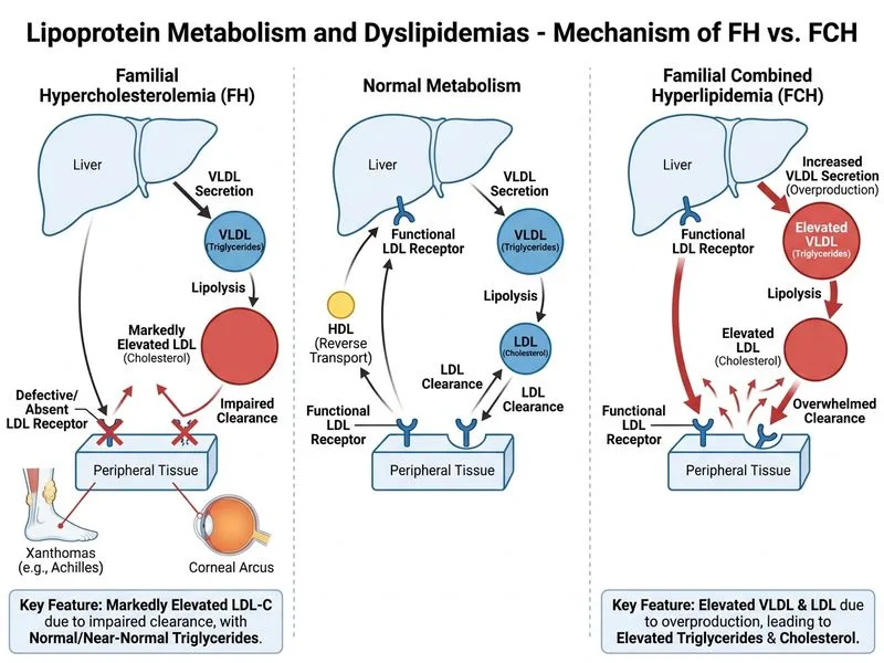 Lipoprotein Metabolism and Dyslipidemias diagram