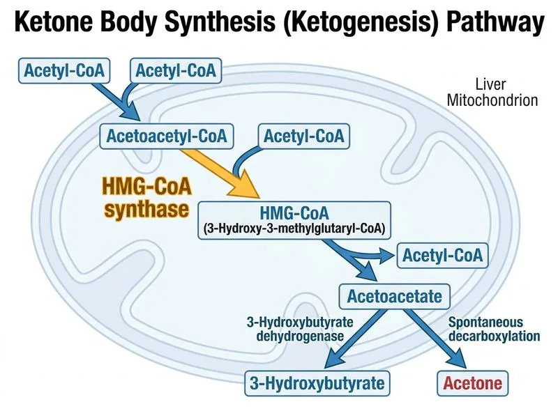 Ketone Body Metabolism diagram