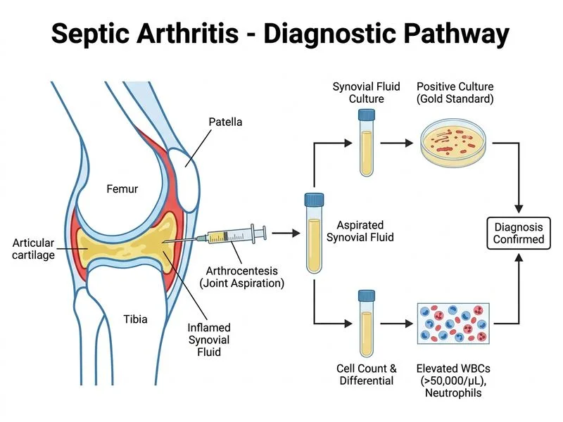 Septic Arthritis diagram