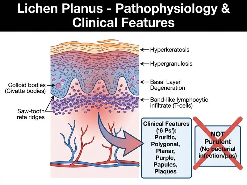 Lichen Planus diagram