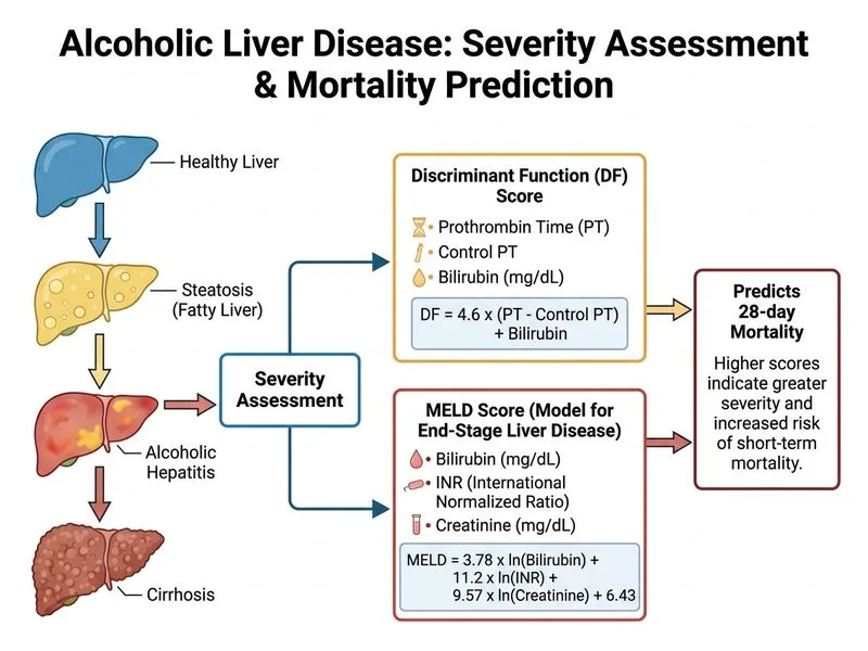 Alcoholic Liver Disease diagram