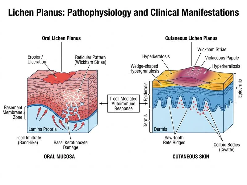 Lichen Planus diagram