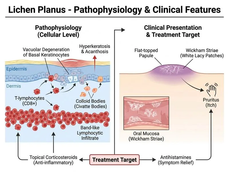 Lichen Planus diagram